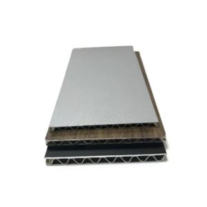 Fireproof Aluminium Bead Core Composite Panel Lattice Wave Non Combustibility