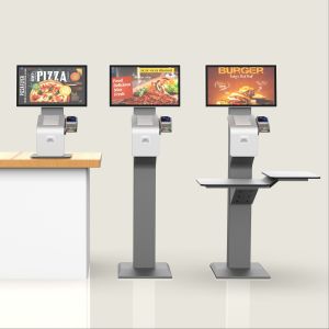 24 Inch Touch Screen Self Service Ordering Kiosk Payment For Supermarket