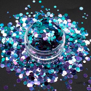 Cheap High Flash Chameleon Sequins Eye Chunky Glitter For Makeup Tumbler Bulk for sale
