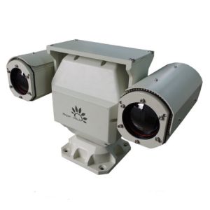 Dual Sensor PTZ Infrared Thermal Imaging Camera , Infrared Digital Camera