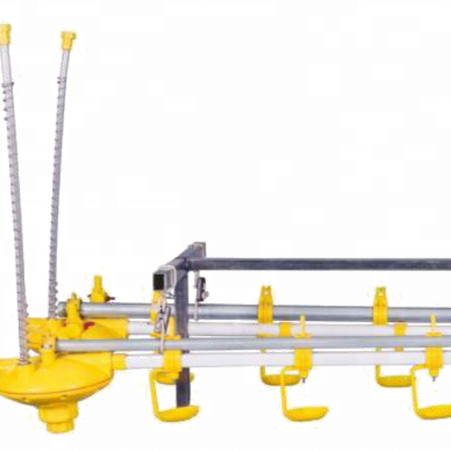 Quality Yellow Poultry Auto Drinker System Broiler Nipple Drinker With Cup wholesale