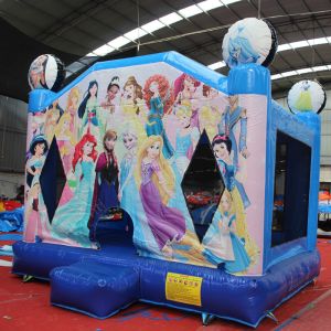 Castle Inflatable Bouncer Cartoon Character Bouncy Jumping House with Customized