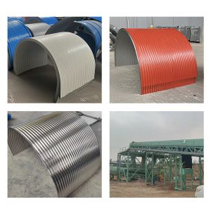Mining Dustproof Conveyor Belt Covers For Rain Wind And Dust Protection