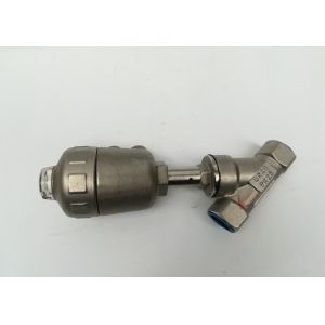 QJZ-20S Automation Spare Parts Pneumatic Angle Seat Valve For Machinery