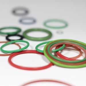 IATF16949 Silicone O Ring Gasket NBR FKM EPDM SIL FKM Material