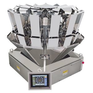 CE Automatic Multihead Weighing Machines Snack Food Rotary Packing Machine