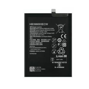 China HB396693ECW Huawei Mate 8 Battery Replacement Black / White on sale