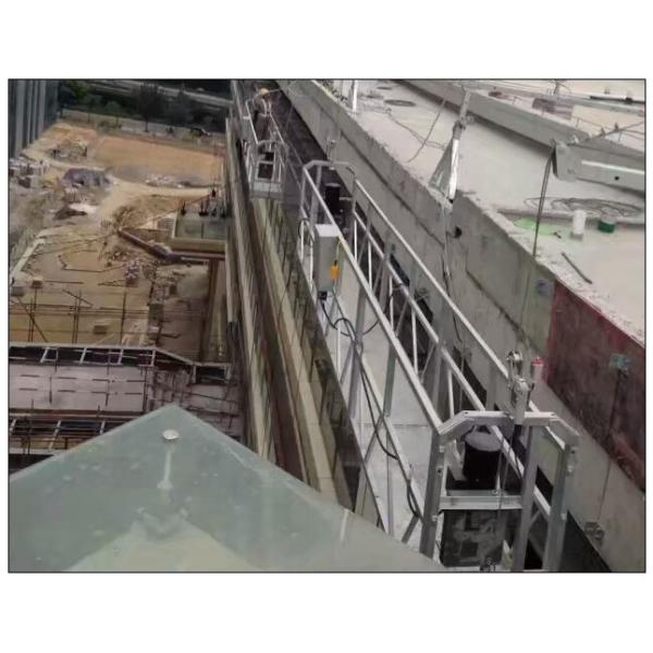 Quality Indonesia 6 meters 630kg ZLP630 temporary suspended gondola for BMU wholesale