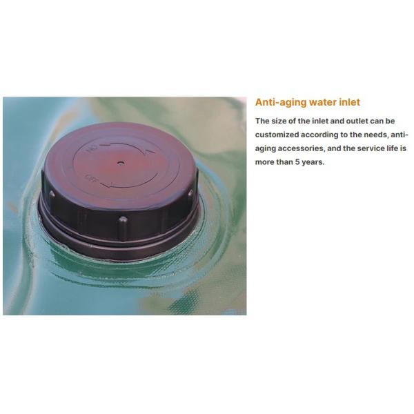 Flexible Potable Water Storage Bladder / Soft Flood Water Barrier