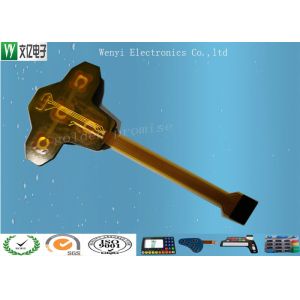 Silicone Overlay FPC 1mm Pitch Membrane Switch