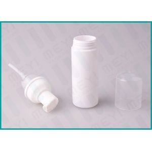 60 ML White Solid Color PET Foam Soap Pump Bottle For Hand Wash Liquid