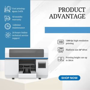 A3 UV Inkjet Printer Mobile Covers Printing Machine With U1 HD Printhead