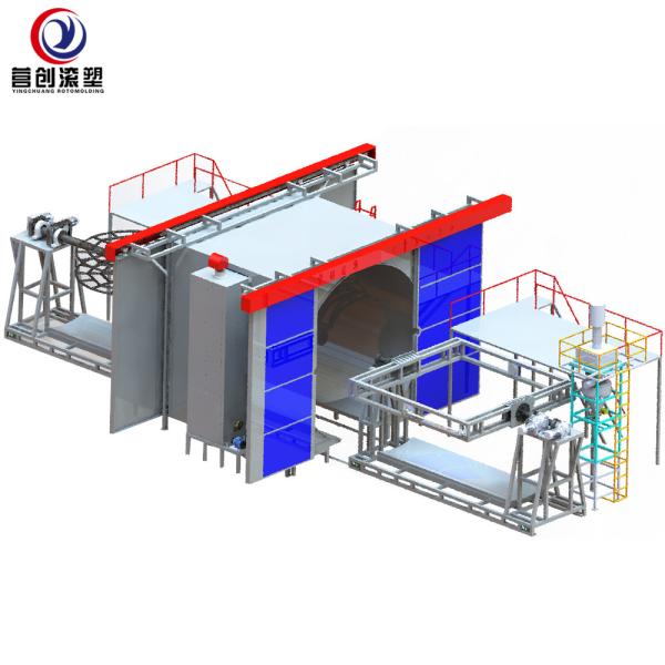 Quality Shuttle Rotational Molding Machine For Lining Plastic PTFE Steel Pipe wholesale