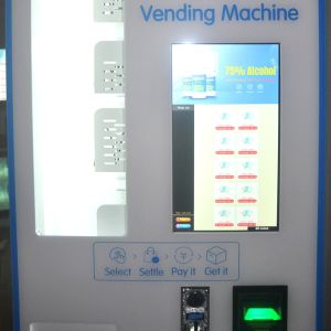Android Version Coin Cash Credit Card Operated Vending Machine For Medical 21.5