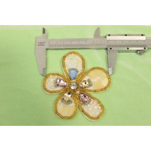 9.5cm*8.5cm Personalised Embroidery Patches , Symphony 3d Patch Embroidery