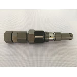 Steel Carwler Hydro Relief Valve Standard Hitachi Digger Parts With Wooden Case