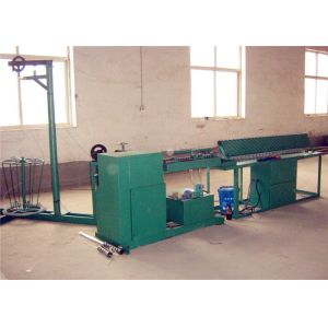 Professional Semi Automatic Chain Link Fence Machine Large Capacity