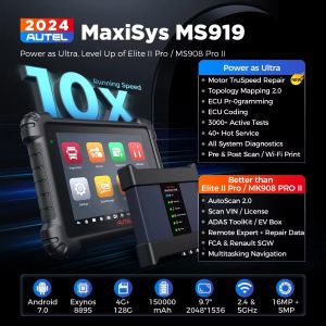 2025 Autel Maxisys MS919 Diagnostic Scanner 5-in-1 VCMI, ECU Programming &