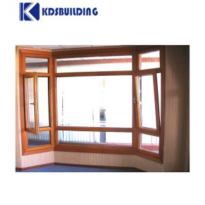 Antique 3 Glass Sunroom Wooden Frame casement Thermally Broken Windows Tilt And