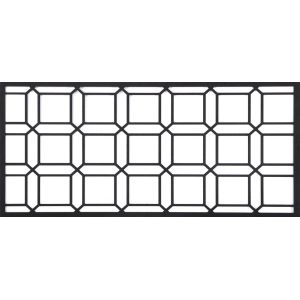 Folding Partition Room Divider Screen Aluminium Panel Contemporary Design