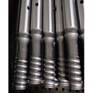 Drifting Tunneling Rock Drill Parts , Quarrying Drilling Rig Tools Shank Adapter