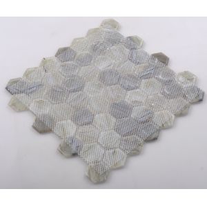 Latest Glossy Mosaic Tile with Hexagon Shape