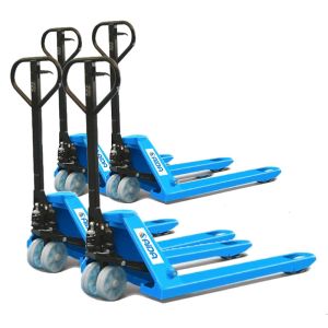 China AIDA Manual Electric Pallet Truck With 180 Mm Steering Wheel and 200mm Fork Height on sale