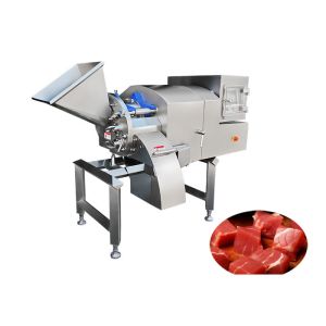Cheap High Speed Beef Meat Dicing Machine Chicken Cube Cutting Equipment for sale