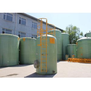 China Filament Winding Water Softener Reservoir 30000 Gallon Vertical Frp Storage Tank on sale
