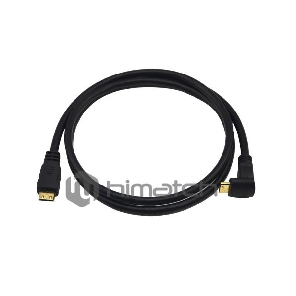 Professional Ultra Slim HDMI Cable Hdmi C To Hdmi C 1080P FHD For Portable