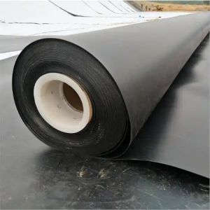 Cheap 1mm Smooth Geomembrane Fish Pond Liner for Roof Waterproofing Graphic Design Capability for sale