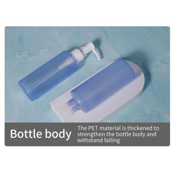 Screw Cap 120ml Lotion Bottle Customized Color Plastic Pump Bottle Screen Printing