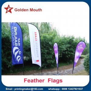 Cheap Custom Advertising Feather Flag Banners Signs for sale