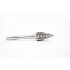 SG-3 Tungsten Carbide Rotary File Pointed Tree Shape With 1/4Shank For Die Grinder Drill Bit