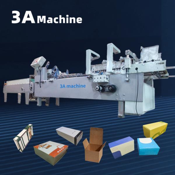 Paper Box Folding Machine with 70mm-400mm Unfolded Width 380V Voltage 3ACQ-580D