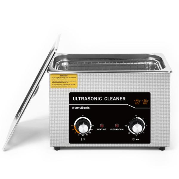 SUS 304 Ultrasonic Cleaner with 4 Transducers 180W Ultrasonic Power 100W Heating