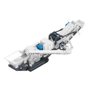 Fine Grain Pattern Crawler Mobile Crusher With CE Certificate