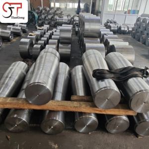 42CrNiMo 18CrNiMo7-6 Free Forging Forged Step Shaft For Wind Turbines