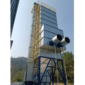 Wheat Small Grain Drying System with Automatic Control and Safety Monitoring