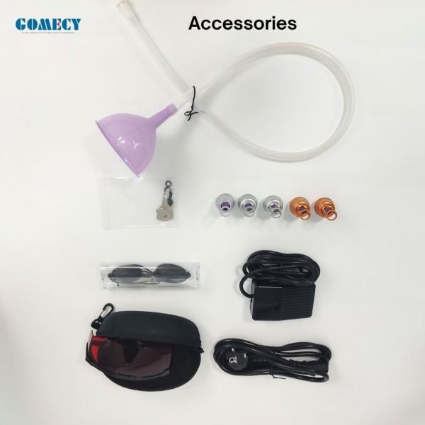 Professional Q Switched Nd Yag Laser Tattoo Removal Machine For Skin Rejuvenation And Age Pigment Birthmark 6 Functions