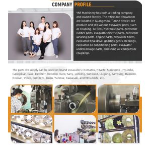 YNF Excavator Pump Parts CA-F Rubber Coupling Size 22 22A 22AS Flexible Coupling