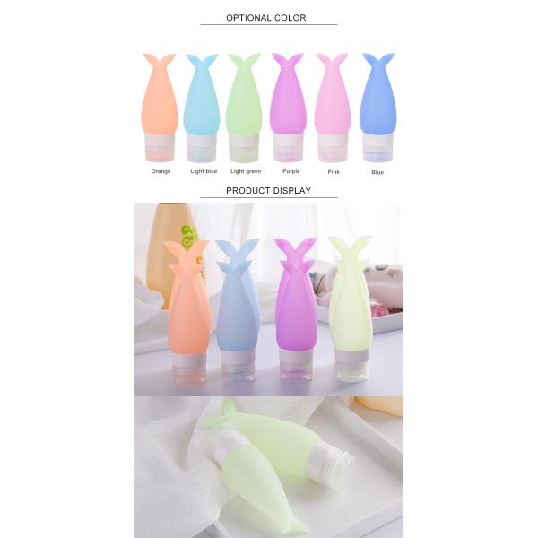89ml Waterless Silicone Travel Bottles