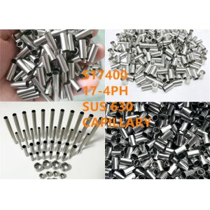 Precipitation Hardening Special Alloys Capillary SUS630 / S17400 High Hardness