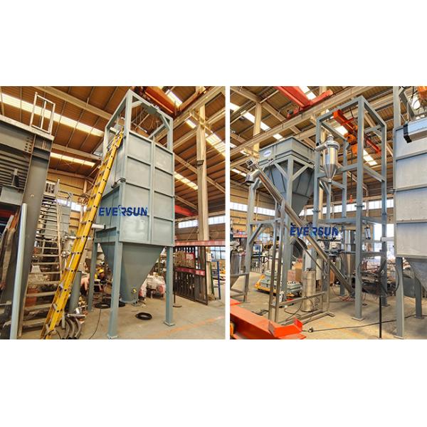 Dust Free Feeding System Bulk Bag Unloading Station Big Bag Discharger For Power