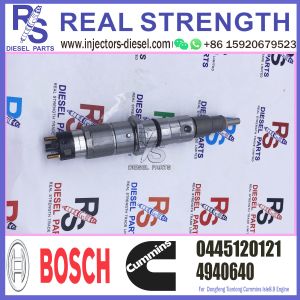 Diesel Fuel Injector 0445120121 for cummins ISLe-eu3 enging parts injector diesel