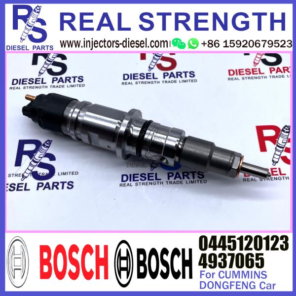 Diesel Common Rail Fuel Injector 4937065 0445120123 For CUMMINS ISBe / DONGFENG