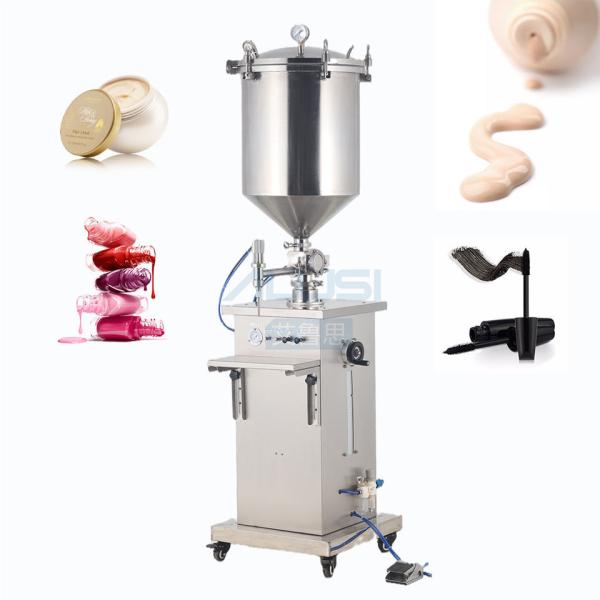 Cosmetic/Food Packing Machine Liquid Foundation Pressurized Filler Nail Polish Mascara Vertical Paste Filling Machine