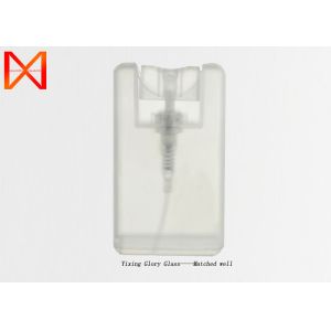 High quality card portable fine sprayer plastic 10ml 20ml credit card perfume
