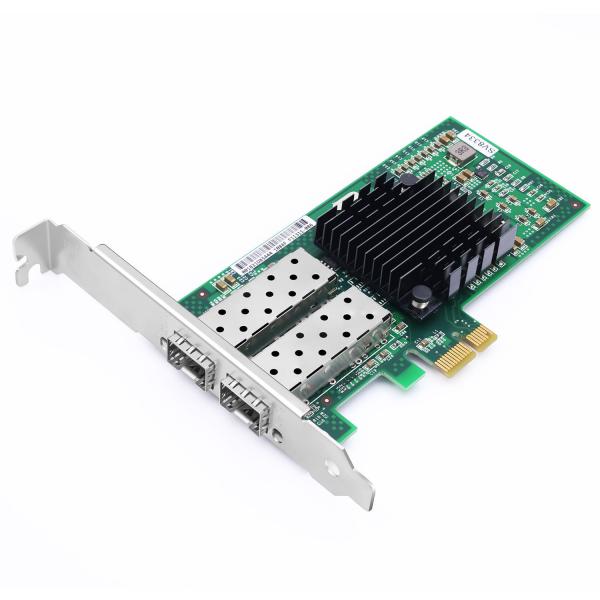 Network Interface Card SV8334 PCIe v2.0 2.5GT/s x1 lanes HL82576EB SFP Dual