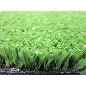 Cheap 9800Dtex Field Green Coloured Fibrillated Artificial Grass Carpet for sale